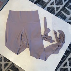 Lululemon Leggings with ties